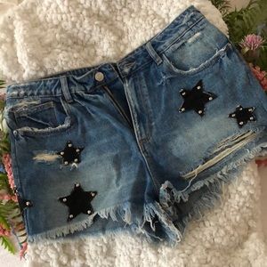 Zara Star Booty Shorts